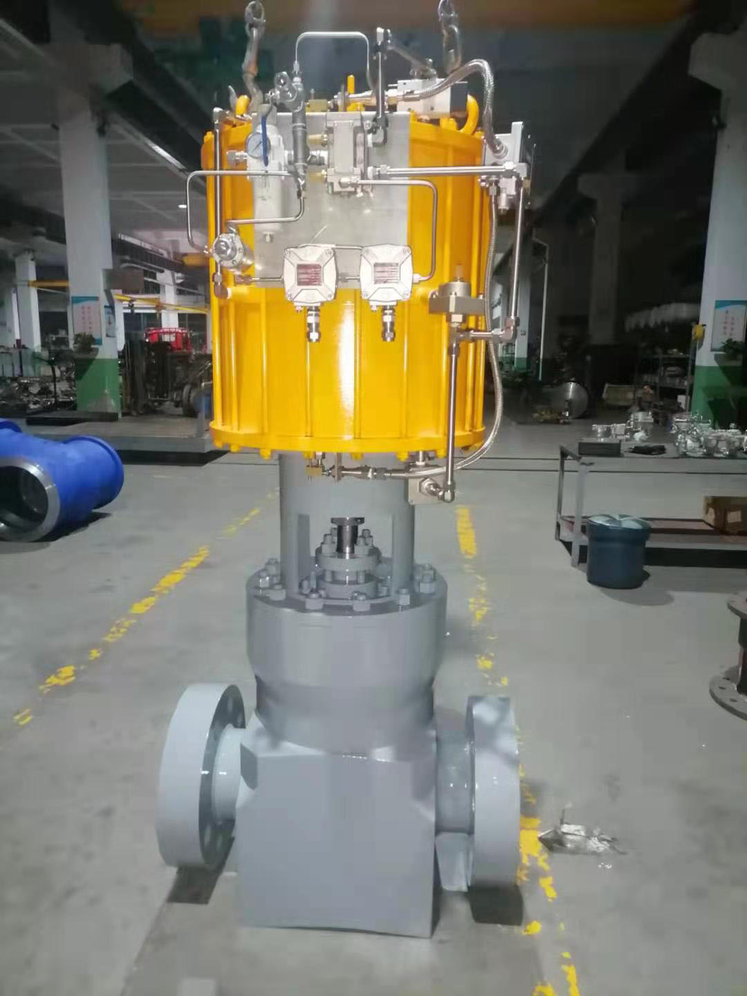 6”—2500LB，氣動高壓雙閘板閥閘閥